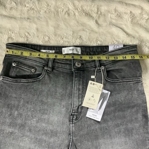 MANGO High Waist Mom Ankle Jeans - Picture 4 of 11